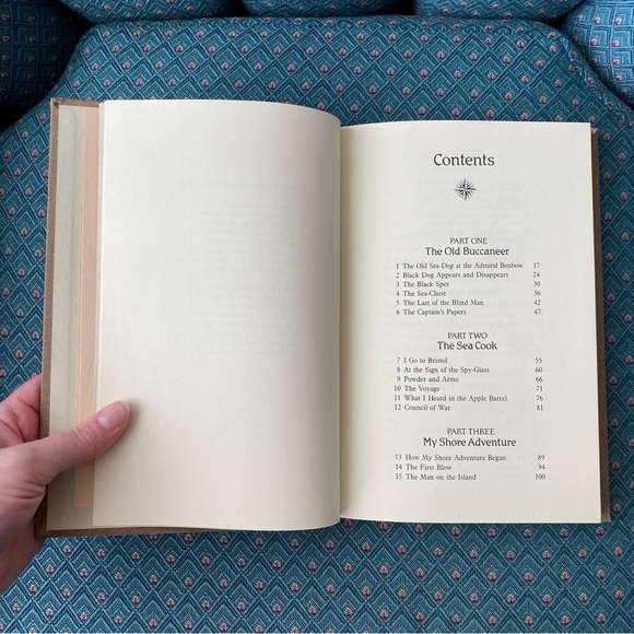 Vintage Treasure Island Novel by Robert Louis Stevenson Readers Digest Hardcover - Picture 9 of 13